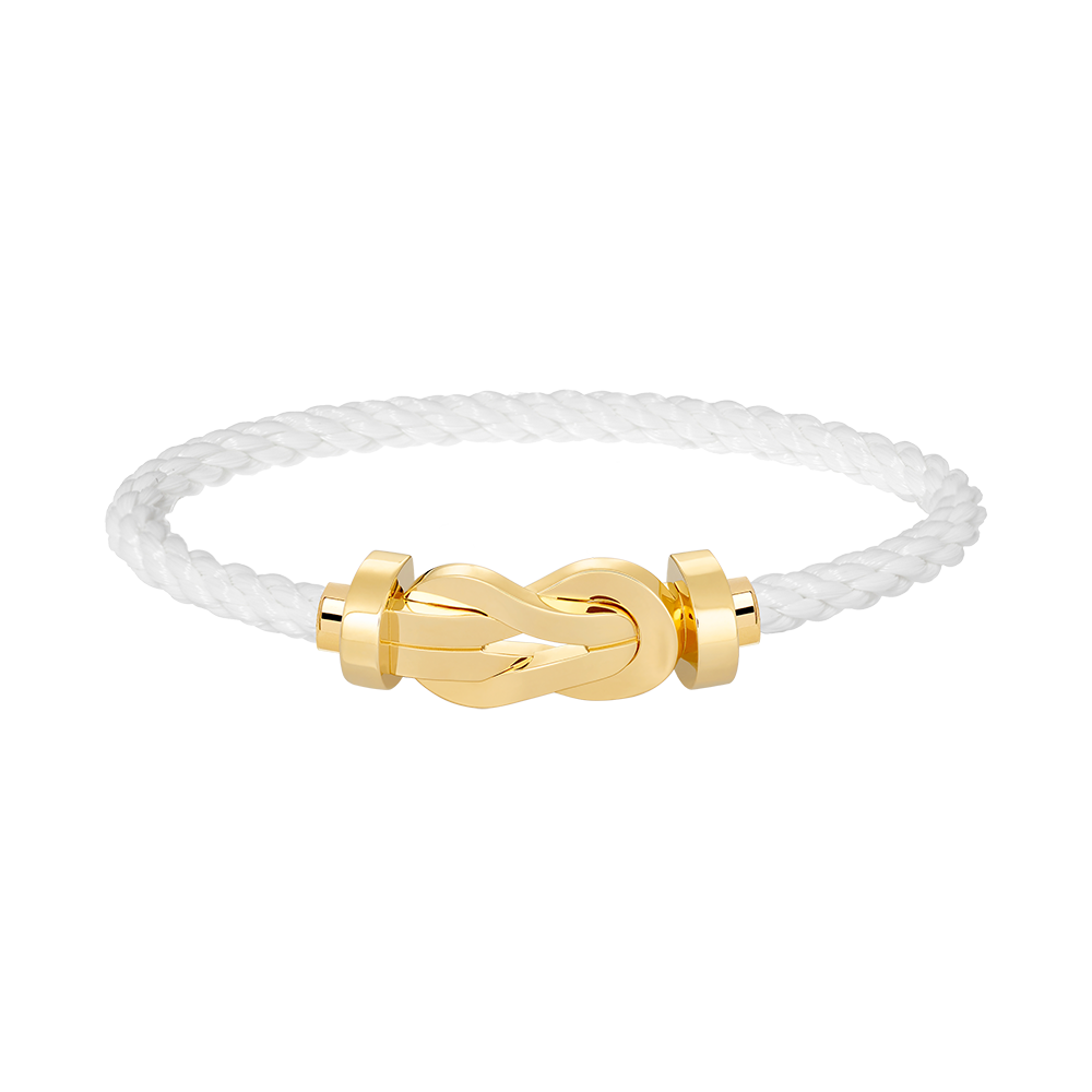 [Love More]CHANCE LARGE 8 FIGURE BUCKLE NO DIAMOND BRACELET GOLD