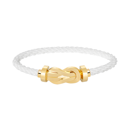 [Love More]CHANCE LARGE 8 FIGURE BUCKLE NO DIAMOND BRACELET GOLD