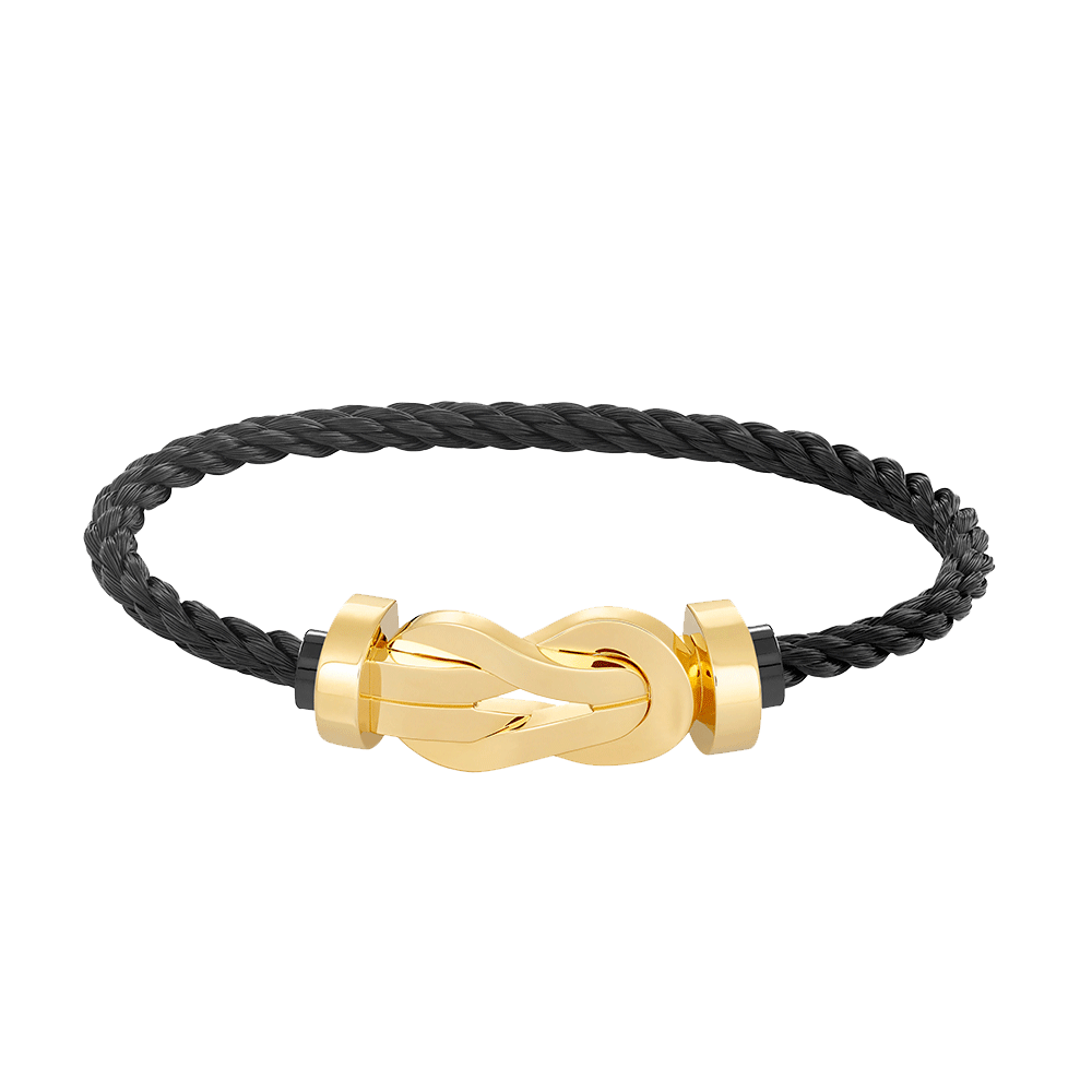 [Love More]CHANCE LARGE 8 FIGURE BUCKLE NO DIAMOND BRACELET GOLD