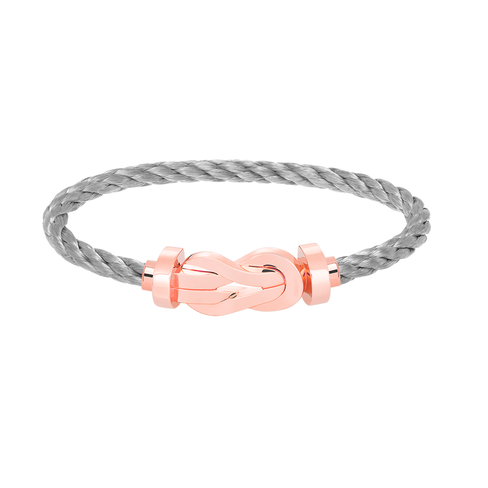 [Love More]CHANCE LARGE 8 FIGURE BUCKLE NO DIAMOND BRACELET ROSE GOLD