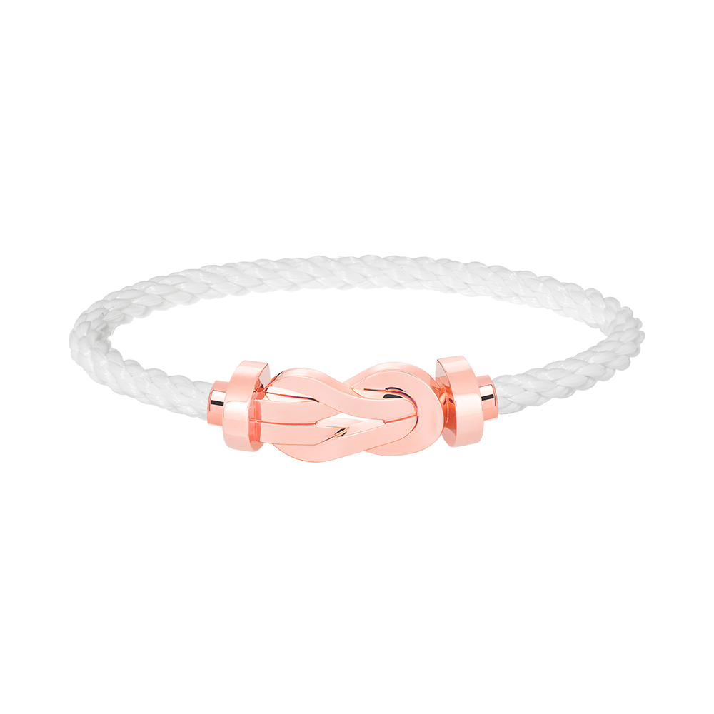 [Love More]CHANCE LARGE 8 FIGURE BUCKLE NO DIAMOND BRACELET ROSE GOLD