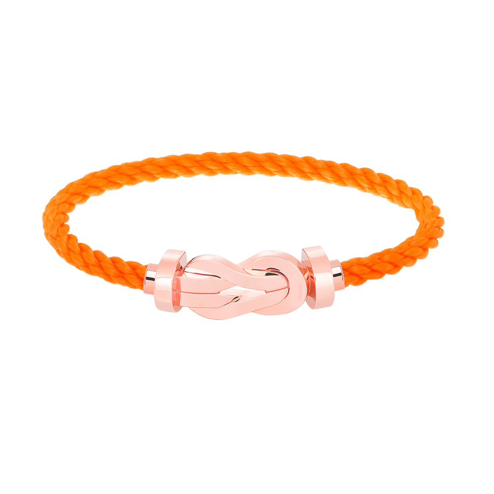 [Love More]CHANCE LARGE 8 FIGURE BUCKLE NO DIAMOND BRACELET ROSE GOLD