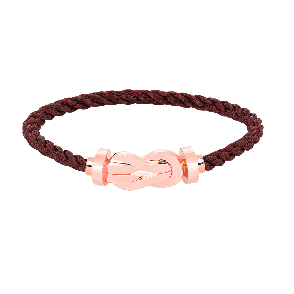 [Love More]CHANCE LARGE 8 FIGURE BUCKLE NO DIAMOND BRACELET ROSE GOLD