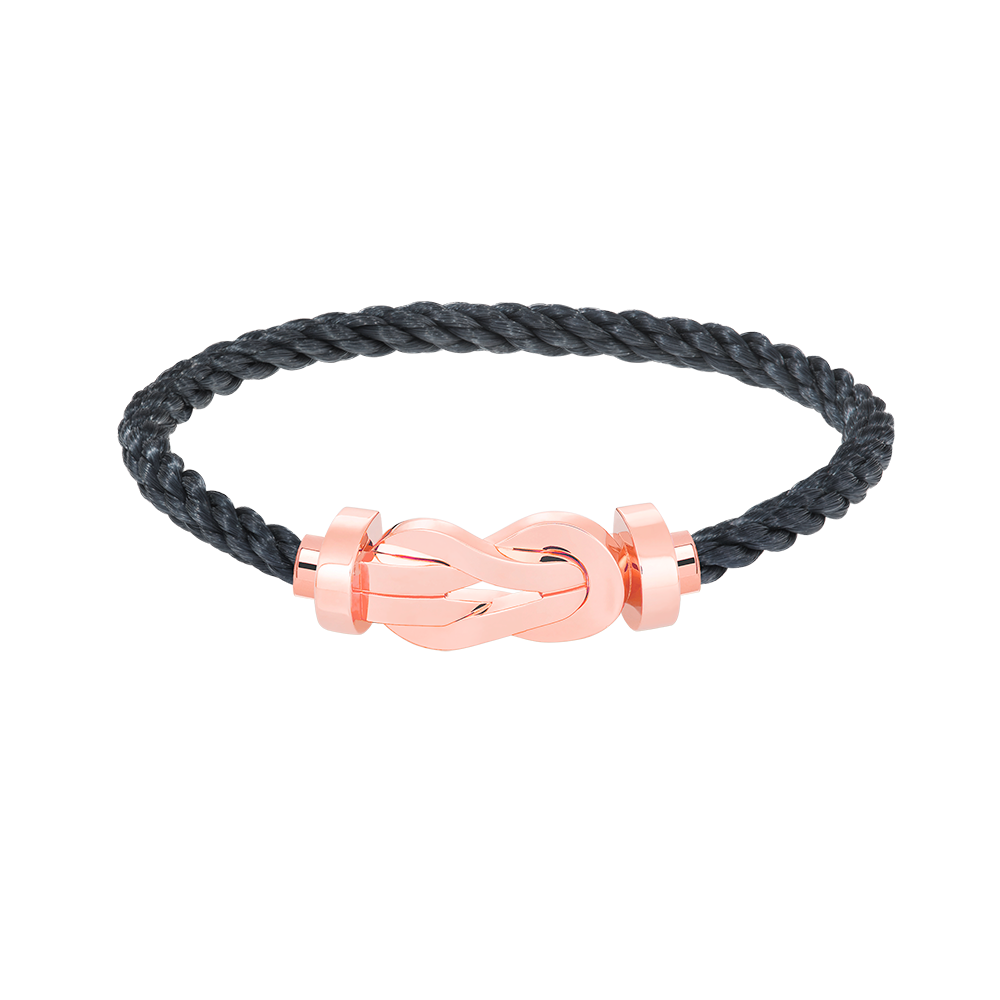 [Love More]CHANCE LARGE 8 FIGURE BUCKLE NO DIAMOND BRACELET ROSE GOLD