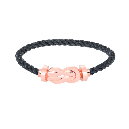 [Love More]CHANCE LARGE 8 FIGURE BUCKLE NO DIAMOND BRACELET ROSE GOLD