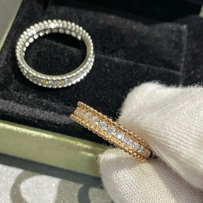 [Love More]PERLEE DIAMOND ROSE GOLD RING