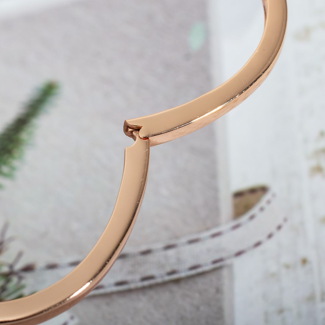 [Love More]DREAM BRACELET OPEN PINK GOLD MOP