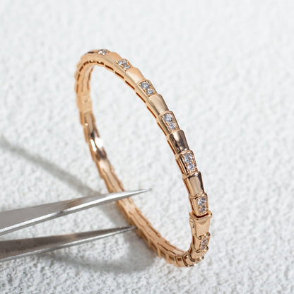 [Love More]SERPENTI BRACELET PINK GOLD DIAMOND