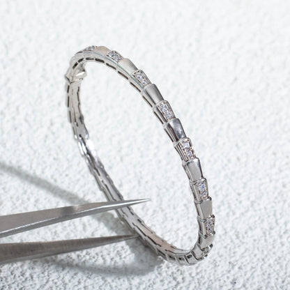 [Love More]SERPENTI BRACELET SILVER DIAMOND