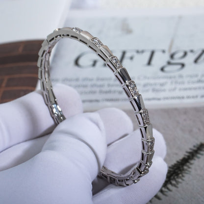 [Love More]SERPENTI BRACELET SILVER DIAMOND