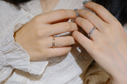 [Love More]LOVE RING 2.65MM DIAMOND