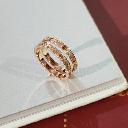 [Love More]LOVE RING 2.65MM DIAMOND