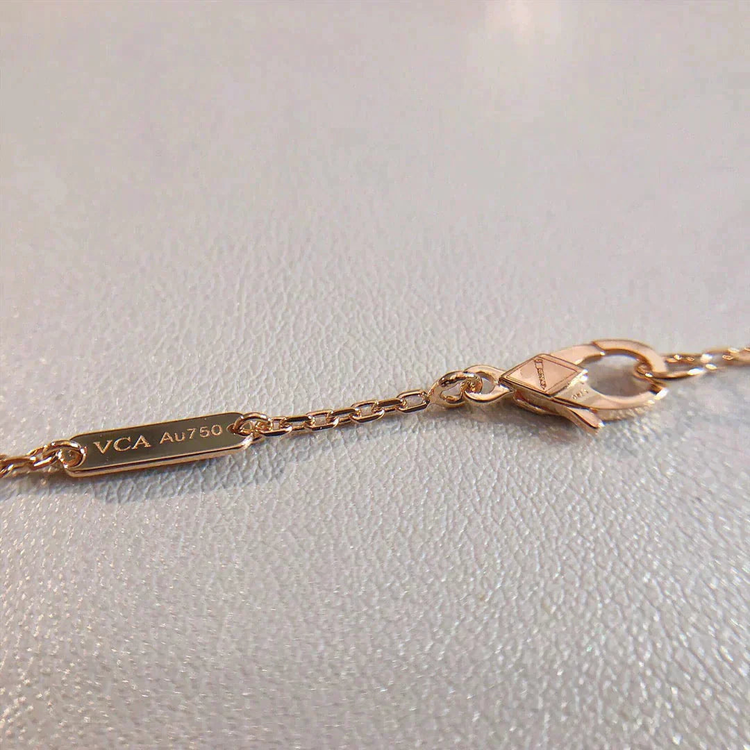 [Love More]PERLEE PEDANT NECKLACE GOLD / ROSE GOLD