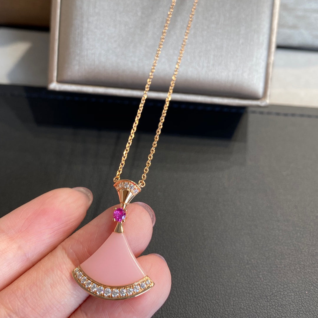 [Love More]DREAM NECKLACE PINK OPAL