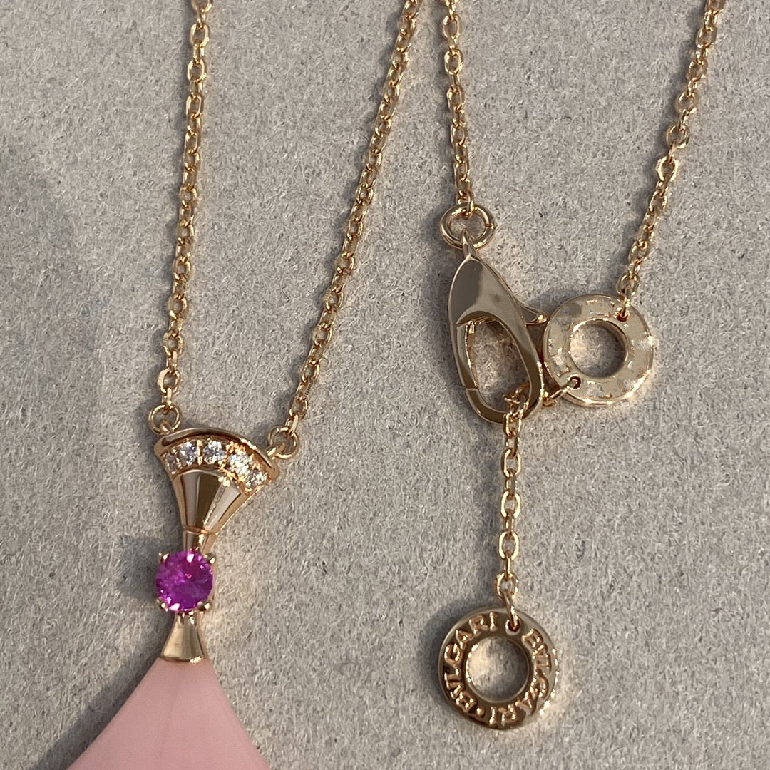 [Love More]DREAM NECKLACE PINK OPAL