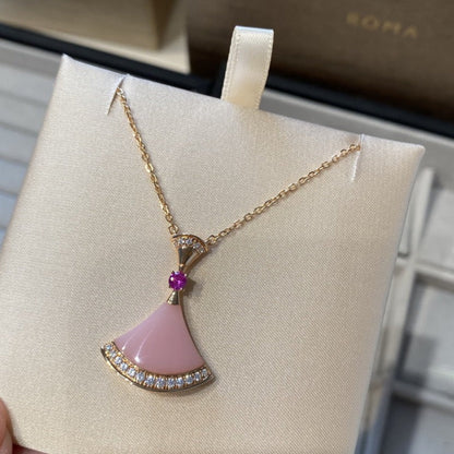 [Love More]DREAM NECKLACE PINK OPAL