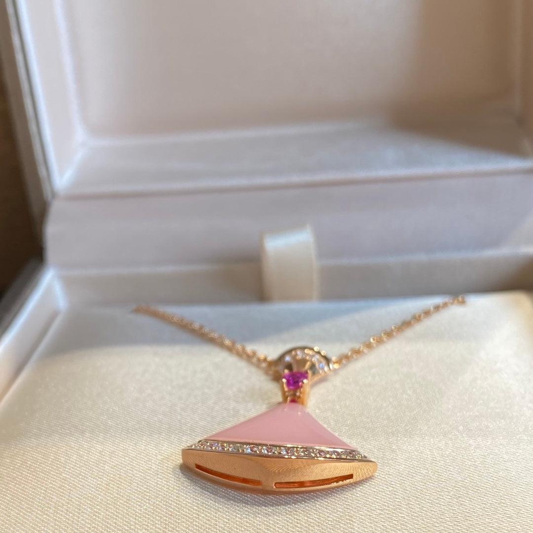 [Love More]DREAM NECKLACE PINK OPAL