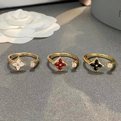 [Love More]STAR 1 DIAMOND OPEN RING