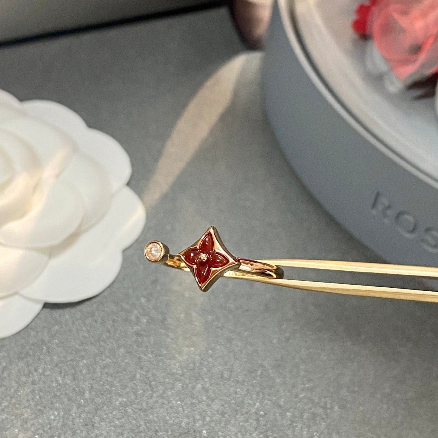 [Love More]STAR 1 DIAMOND OPEN RING