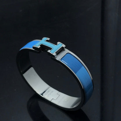 [Love More]H BRACELET BLUE RAINBOW CERAMIC