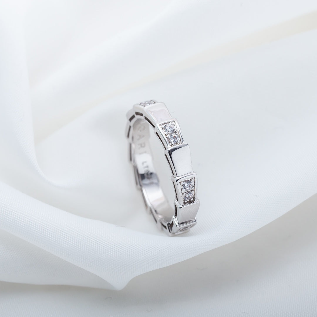 [Love More]SERPENTI RING SILVER  3MM