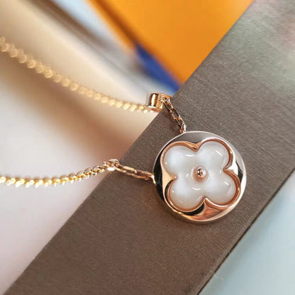 [Love More]SUN MOP GOLD 1 DIAMOND NECKLACE