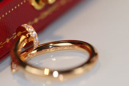 [Love More]JUSTE RING 2.65MM GOLD DIAMOND