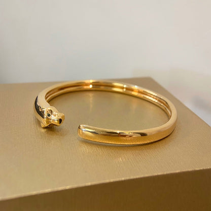 [Love More]PANTHERE GOLD OPEN BRACELET