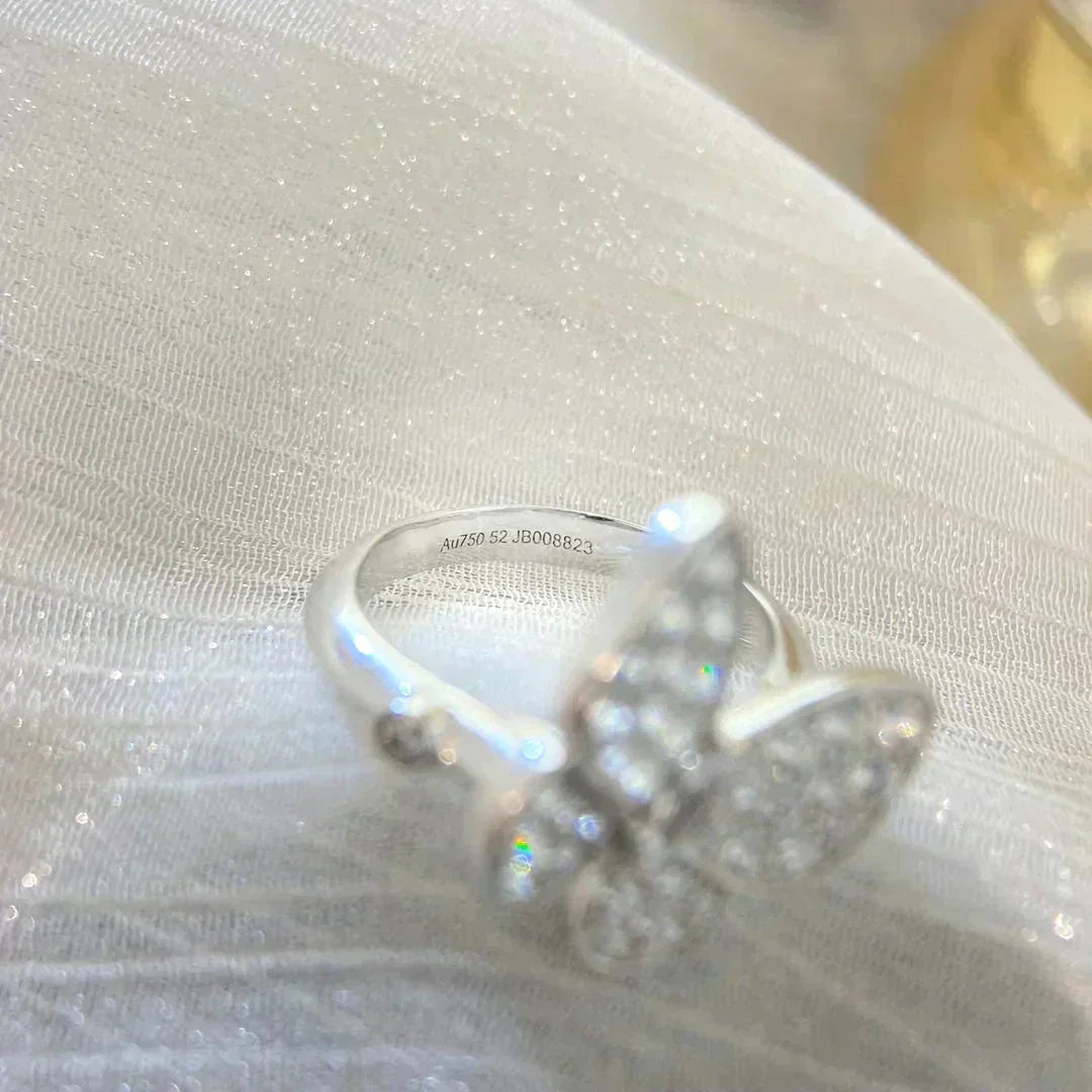 [Love More]BUTTERFLY DIAMOND RING