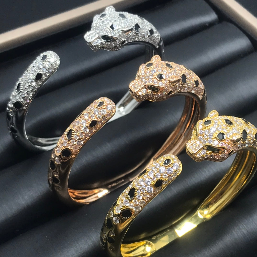 [Love More]PANTHERE BIG BRACELET DIAMONDS