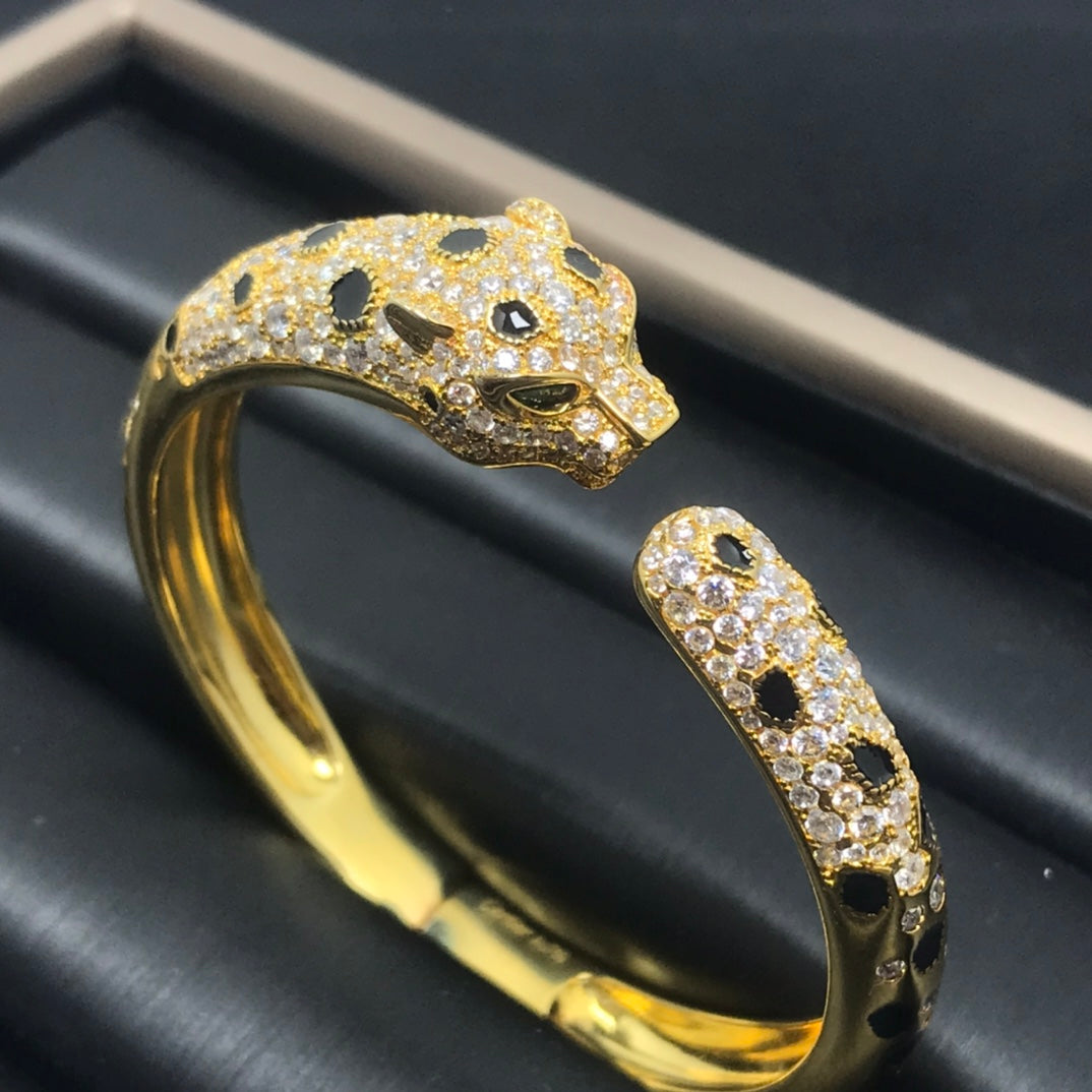 [Love More]PANTHERE BIG BRACELET DIAMONDS