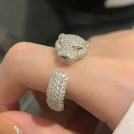 [Love More]PANTHERE 5.5MM ALL DIAMOND RING