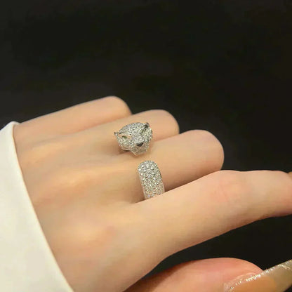 [Love More]PANTHERE 5.5MM ALL DIAMOND RING