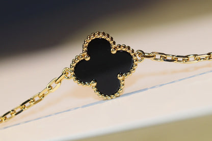 [Love More]CLOVER 20 MOTIFS ONYX ROSE GOLD