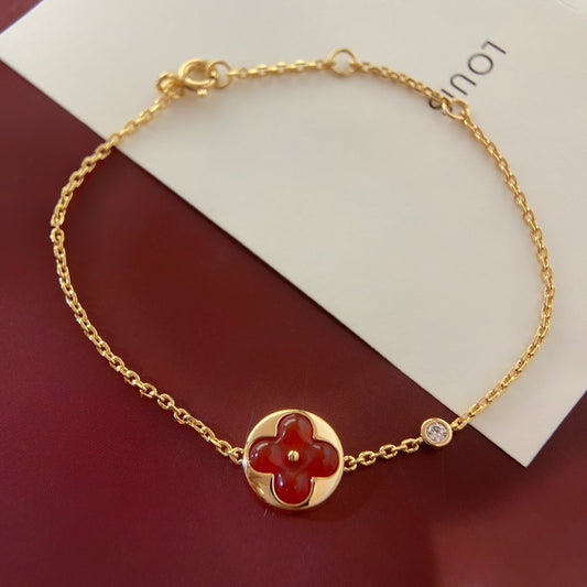 [Love More]SUN PEDANT CARNELIAN BRACELET