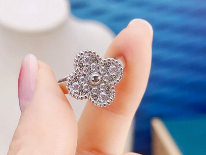 [Love More]CLOVER DIAMOND RING