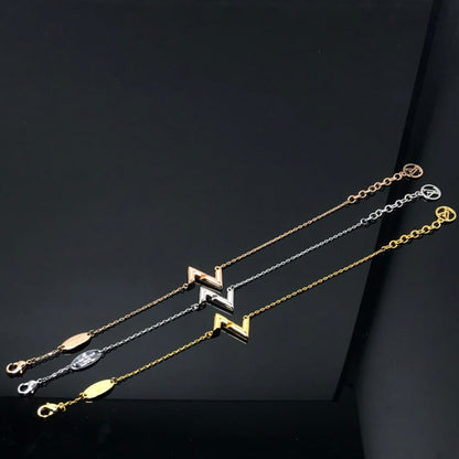 [Love More]VOLT LV LOGO BRACELET