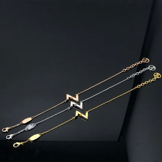 [Love More]VOLT LV LOGO BRACELET