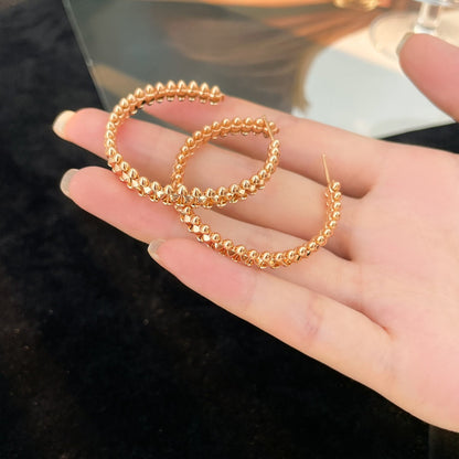 [Love More]CLASH HOOP EARRINGS