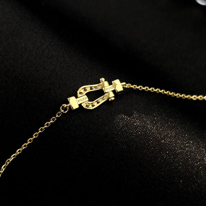 [Love More]FORCE 10 FULL DIAMOND BUCKLE CHAIN LINK MINI MODEL