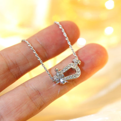 [Love More]FORCE 10 DIAMOND SILVER NECKLACE MINI MODEL