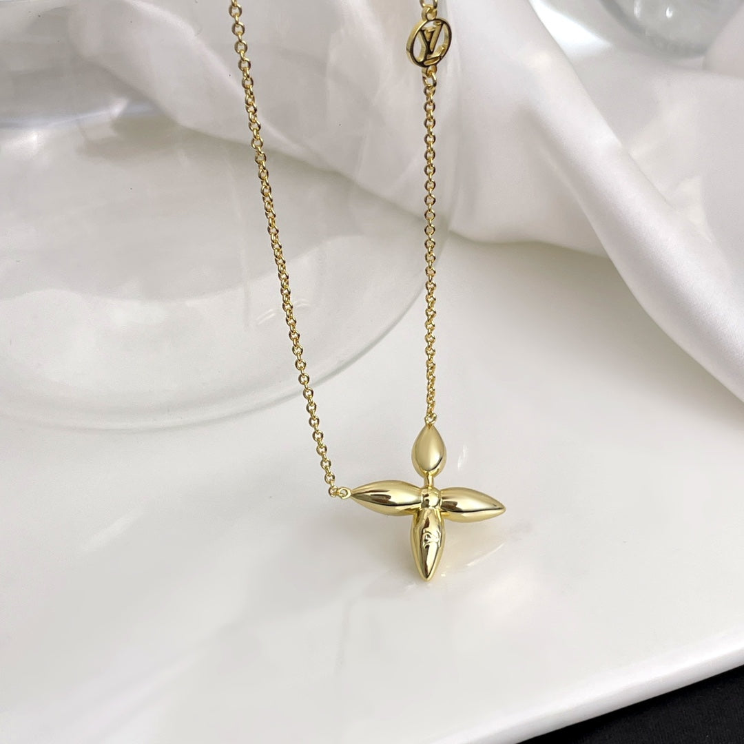 [Love More]LOUISETTE GOLD NECKLACE