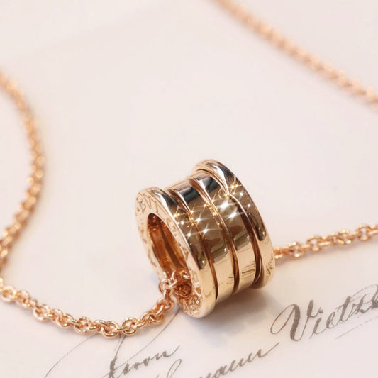 [Love More]ZERO 1 PINK GOLD NECKLACE