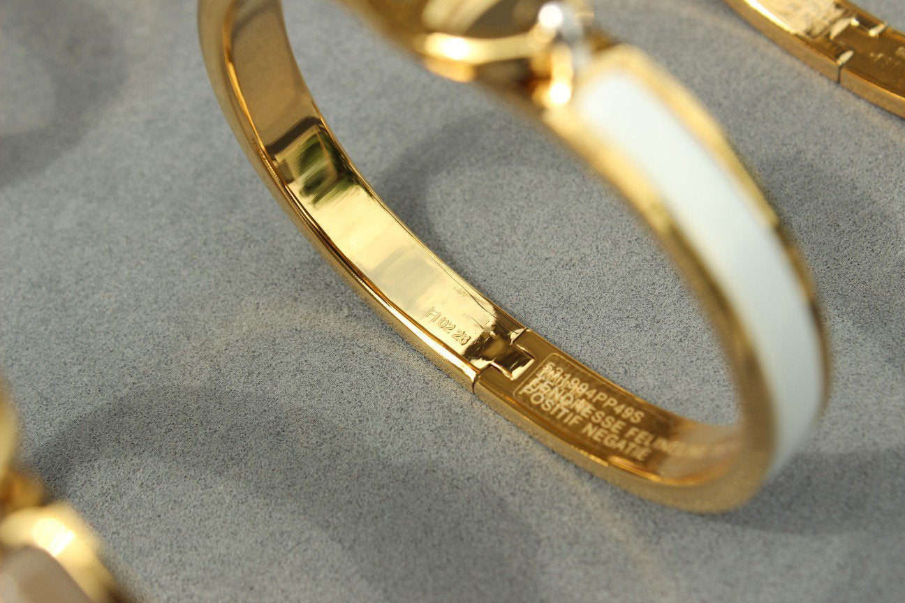 [Love More]CLIC CHAINE GOLD BRACELET