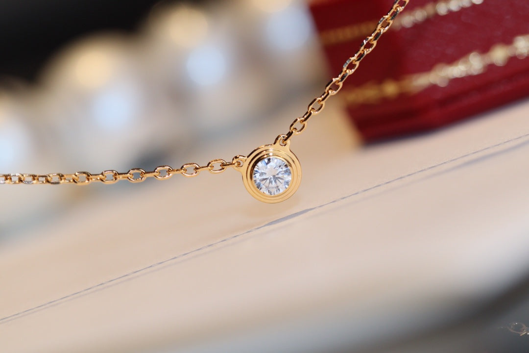 [Love More]DAMOUR DIAMOND NECKLACE