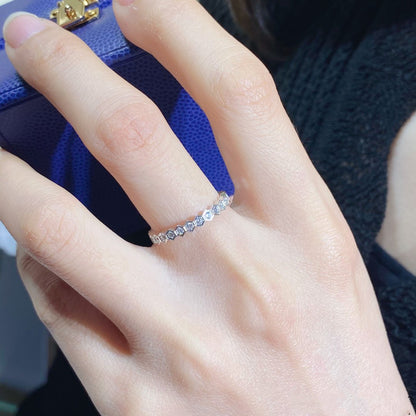 [Love More]BEE LOVE DIAMOND PAVED SMALL RING