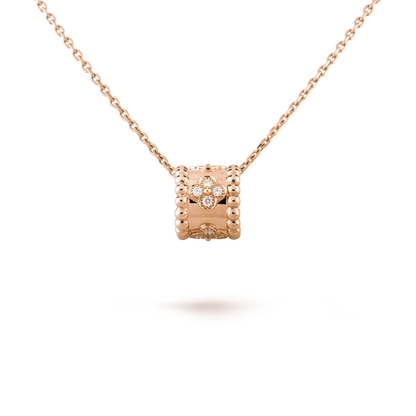 [Love More]PERLEE PEDANT NECKLACE GOLD / ROSE GOLD