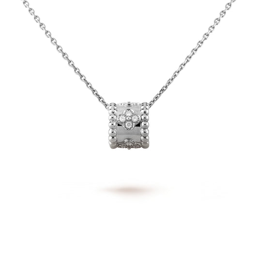 [Love More]PERLEE PEDANT SIVLER DIAMOND NECKLACE