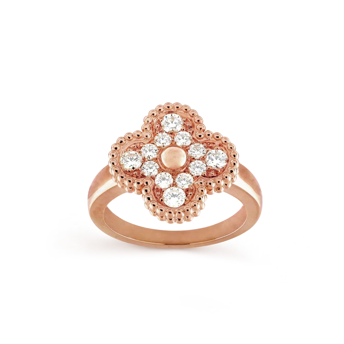 [Love More]CLOVER DIAMOND RING