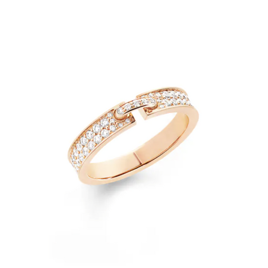 [Love More]ALLIANCE LIENS VIDENCE PAVED DIAMOND 4MM RING